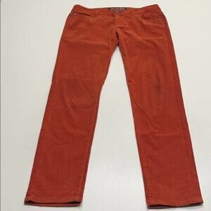CELEBRITY PINK Womens 7 Burnt Orange Skinny Cords